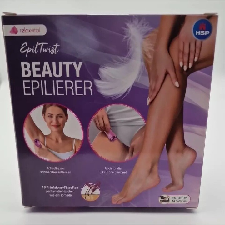 Epilator NOU Relax Vital Beauty