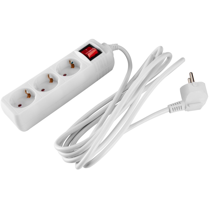 3P удължителен кабел с превключвател 3x1mmp ETS / L[m]: 5