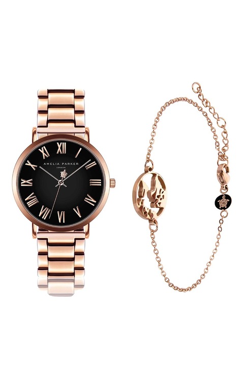 Amelia Parker, Часовник и гривна, Rose Gold
