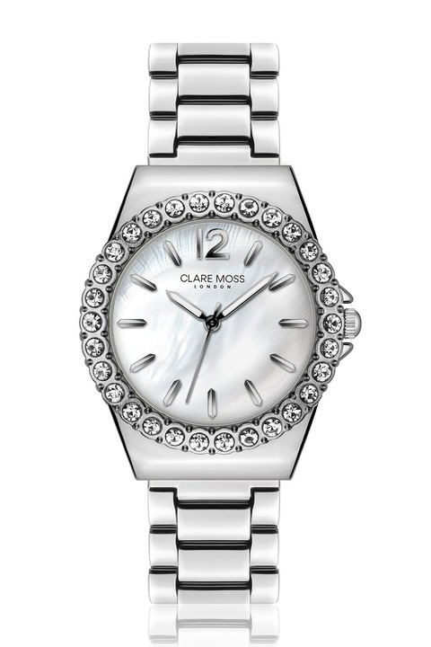 Clare Moss, Rozsdamentes acél ékszerkaróra, Ezüstszín