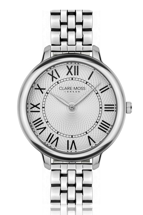 Clare Moss, Logós rozsdamentes acél karóra, Ezüstszín