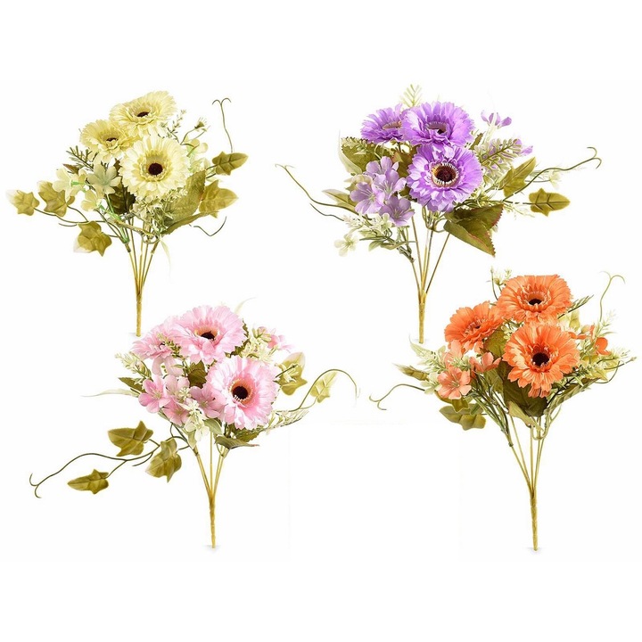 4 csokorból álló készlet Tarka műkökörcsin 29 cm