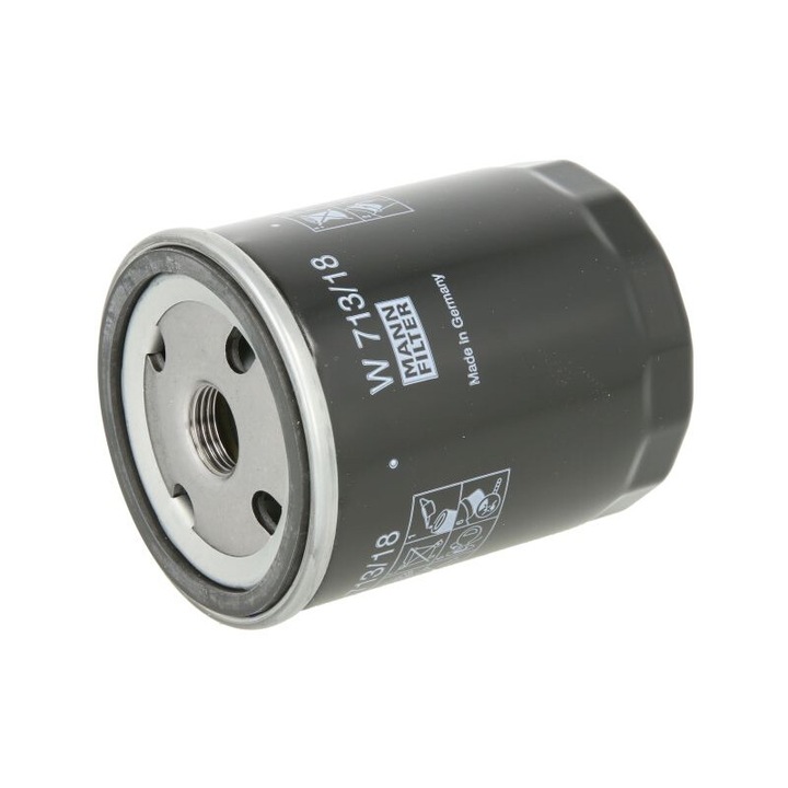 Filtru de ulei MANN-FILTER Opel Ascona C, Astra F, Astra F/kombi, Kadett D, Kadett E, Kadett E Combo W 713/18