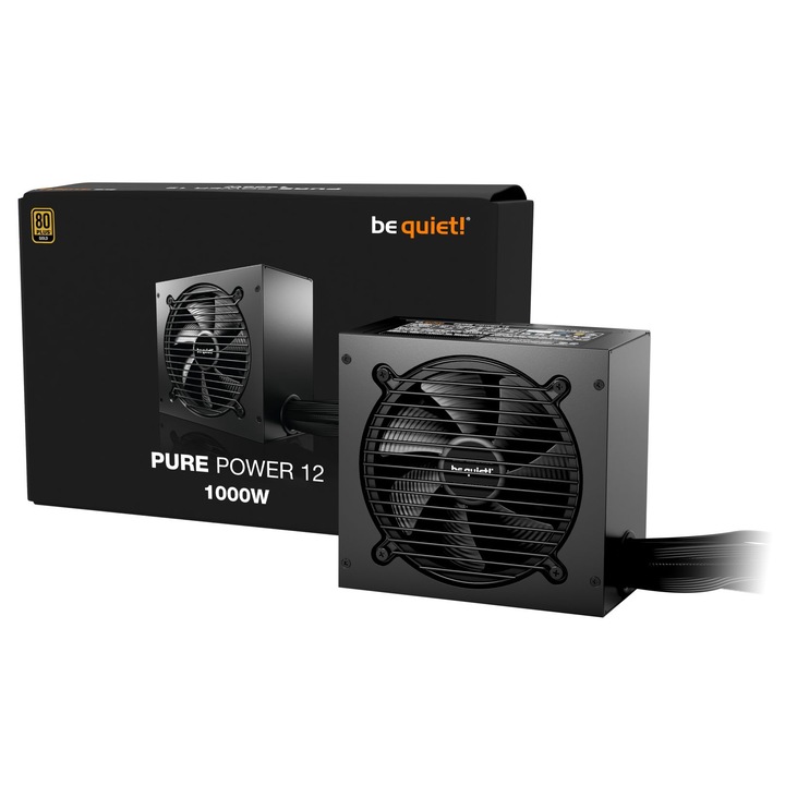 Be quiet! - Pure Power 12 1000W 80+ Gold tápegység - BP005EU