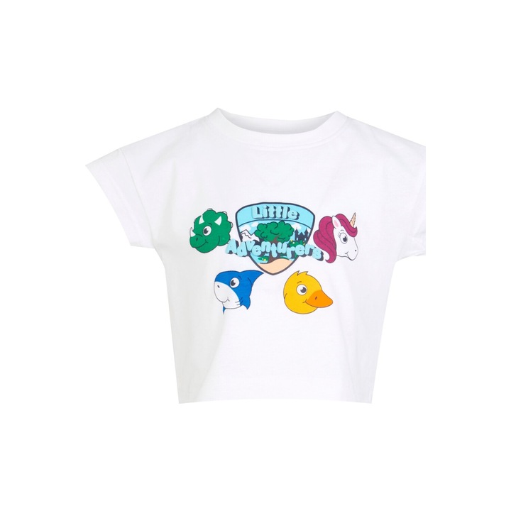 Regatta Little Adventurers Kids póló, fehér, Fehér