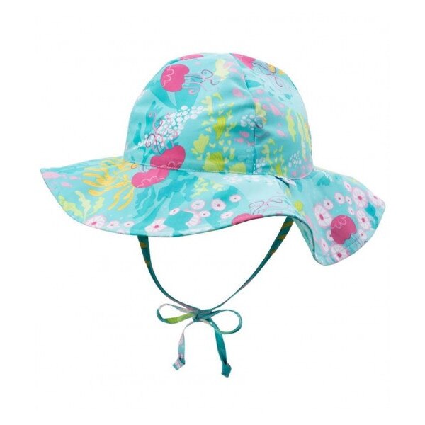 Palarie iPlay SPF 50+ - Aqua Coral Reef, 9-18luni