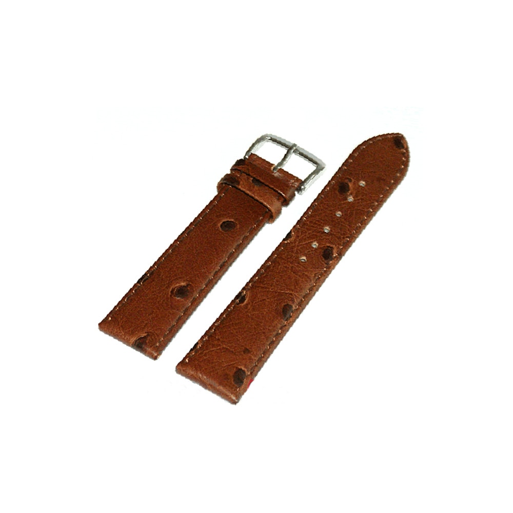 Curea de ceas Di-Modell Tivoli 1155-20202, 20mm, Cognac, catarama argintie