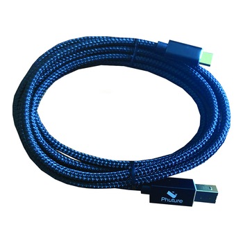 Cablu de date Tip C la Tip B TATA, adaptor cablu pentru imprimanta, Macbook, console dj si dispozitivele ce folosesc Tip C, lungime 2,0 m - Phuture® Cablu de date Tip C la Tip B TATA, adaptor cablu pentru imprimanta, Macbook, console dj si dispozitivele ce folosesc Tip C, lungime 2,0 m - Phuture®