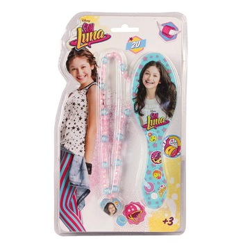 Perie par + colier, turcoaz Perie par + colier, turcoaz