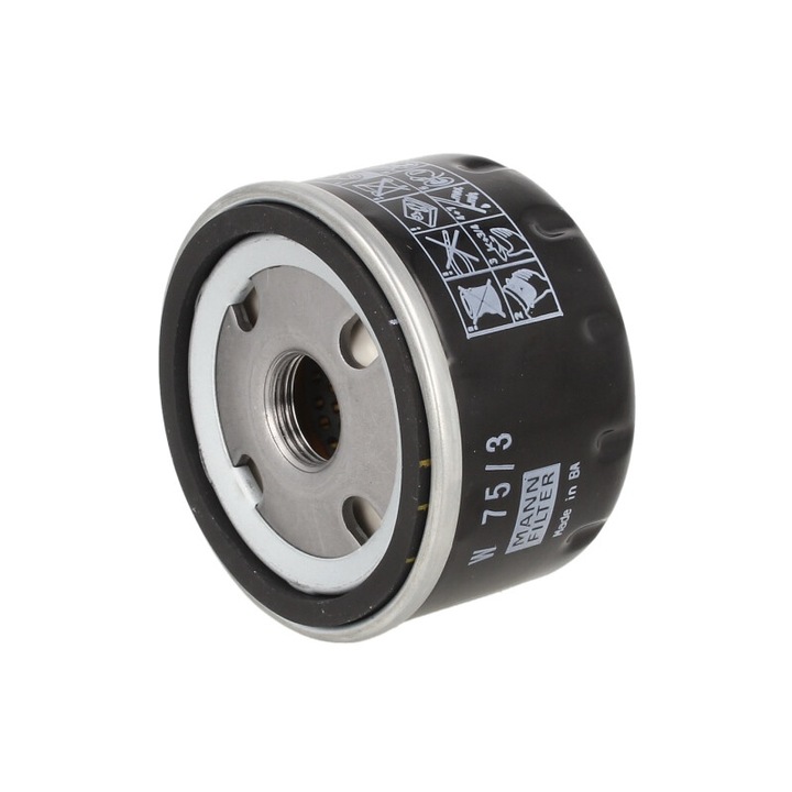 Маслен филтър MANN-FILTER Dacia Dokker, Dokker Express/миниван, Duster, Duster/suv, Lodgy, Logan W 75/3