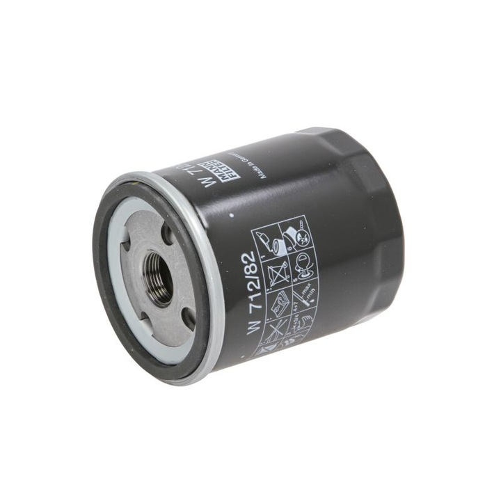 Filtru de ulei MANN-FILTER Ford C-max, Focus C-max, Focus II, Galaxy II, Mondeo IV, S-max W 712/82