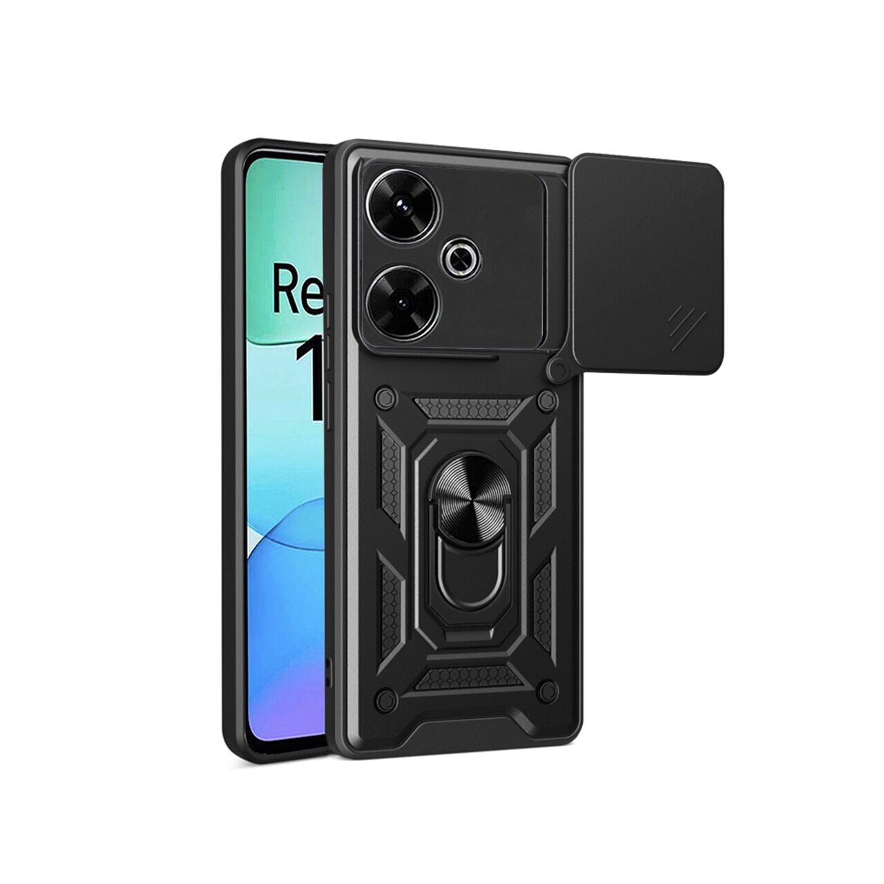 Husa pentru Xiaomi Redmi 13 / Poco M6 4G Marmalis CamShield Series Negru