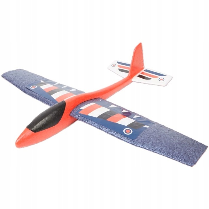 Samolot piankowy XL 86x68cm, pentru copii de la 3 ani, multicolor