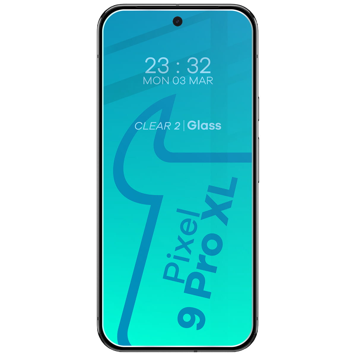 Sticla Bizon Glass Clear 2 pentru Pixel 9 Pro XL, transparenta