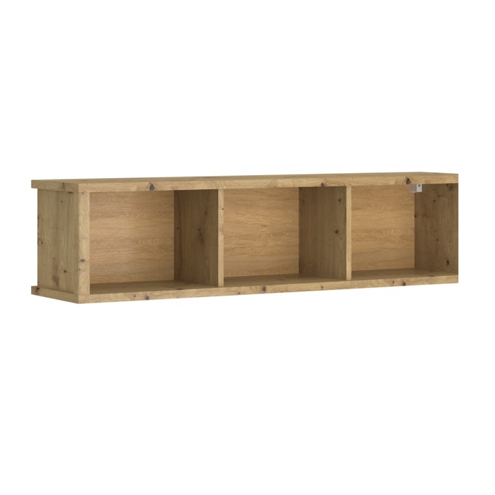 Висящ рафт от ПДЧ Airon artisan дъб 125,4x29,5x30,4 см