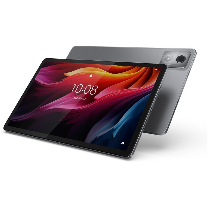 Tableta Lenovo Tab K11 Plus, Octa-Core, 11.45" 2K (2000x1200), 8GB RAM, 256GB, 4G LTE, Luna Grey