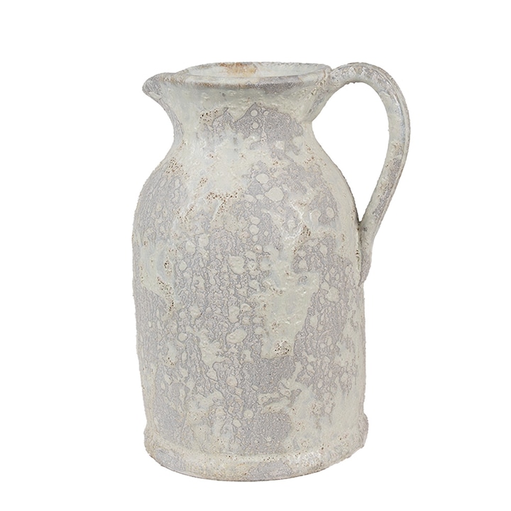 Carafa decorativa teracota bej 16x13x21 cm