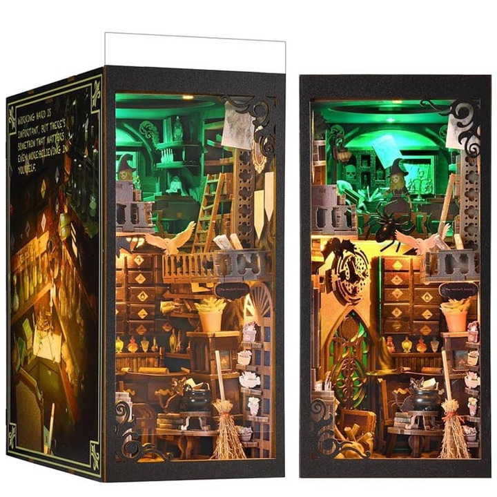 Habarri 3D пъзел, Book Nook DIY "Magic Academy", 455 части