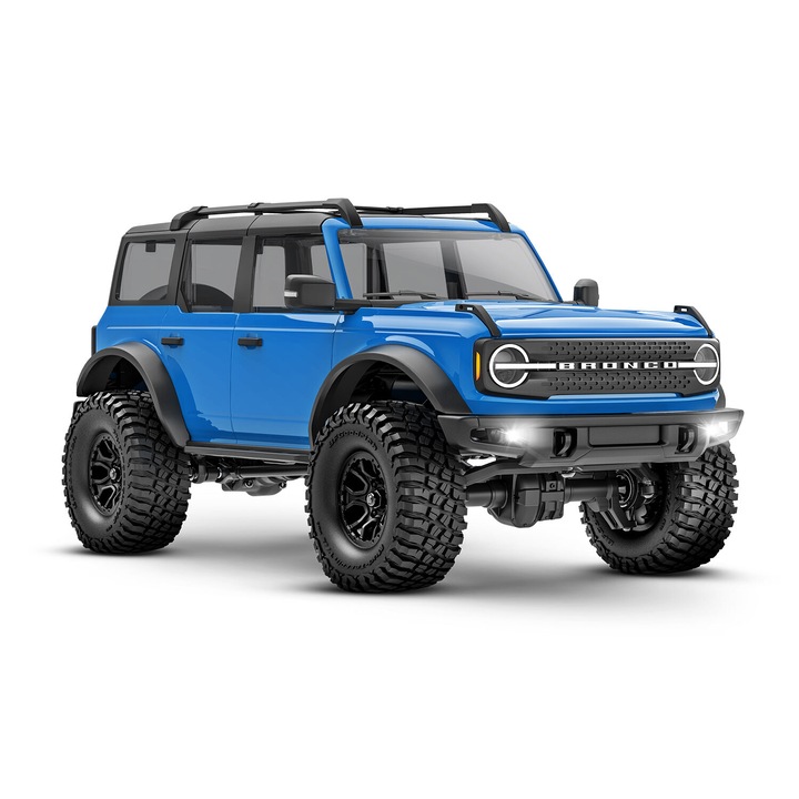 Automodel Traxxas TRX-4M Ford Bronco 1/18 - Trail Crawler 4x4 - 2.4Ghz - Albastru
