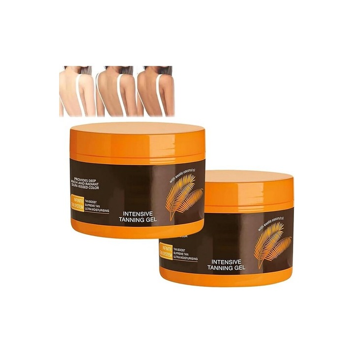 Gyorsító krém intenzív barnuláshoz, 150 g