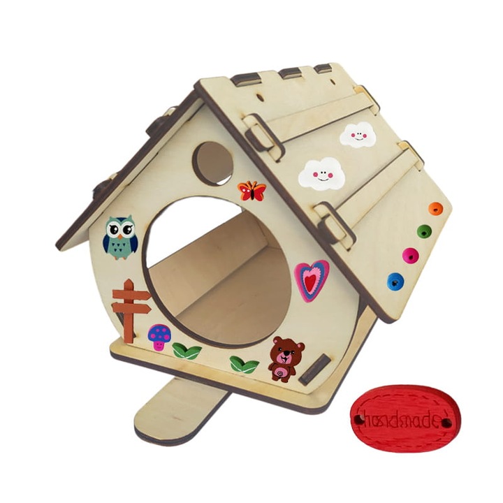 Хранилка за птици, Хабари, Дърво, 4+ години