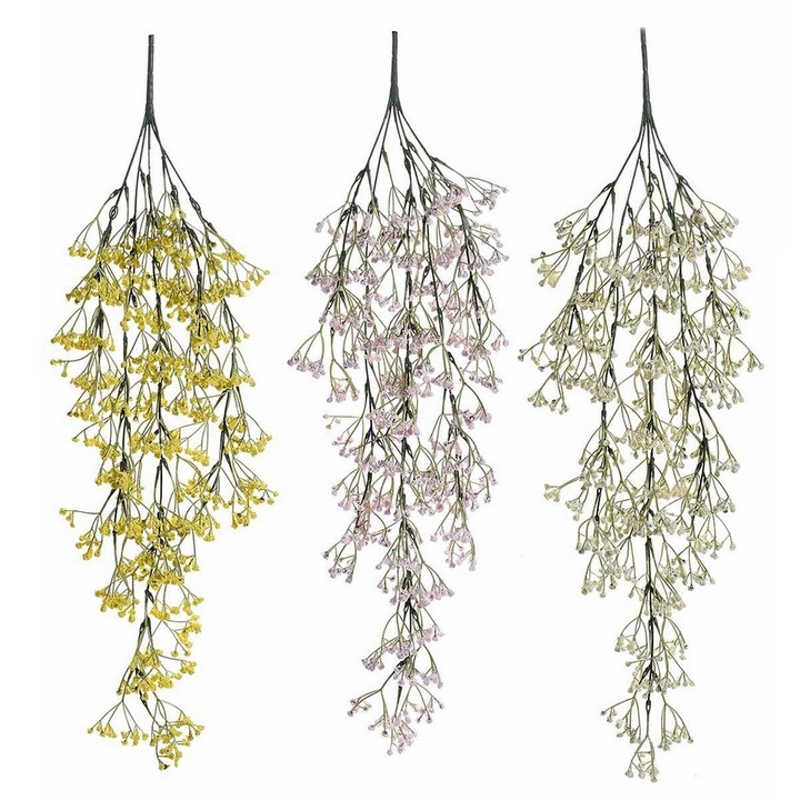 Set 6 plante artificiale multicolore 75 cm