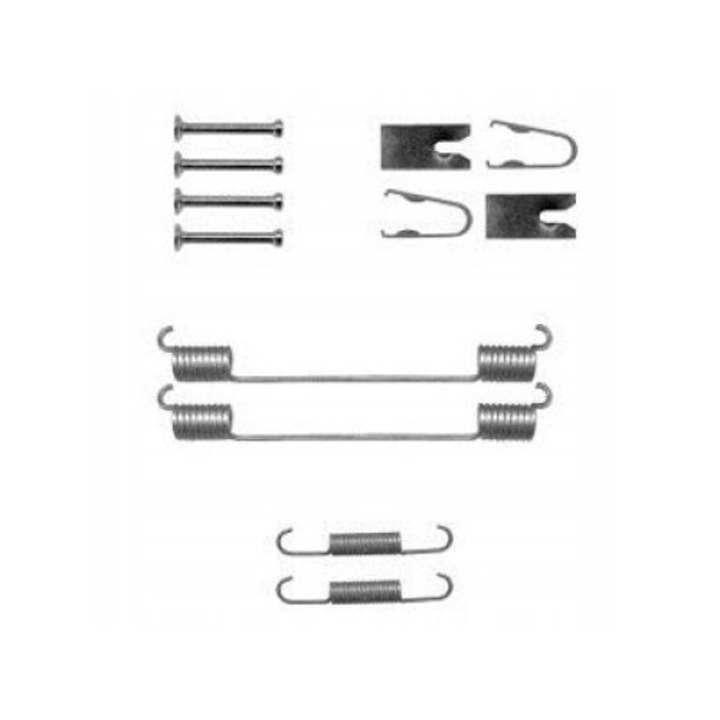 Комплект за монтаж на спирачни челюсти DELPHI LY1369