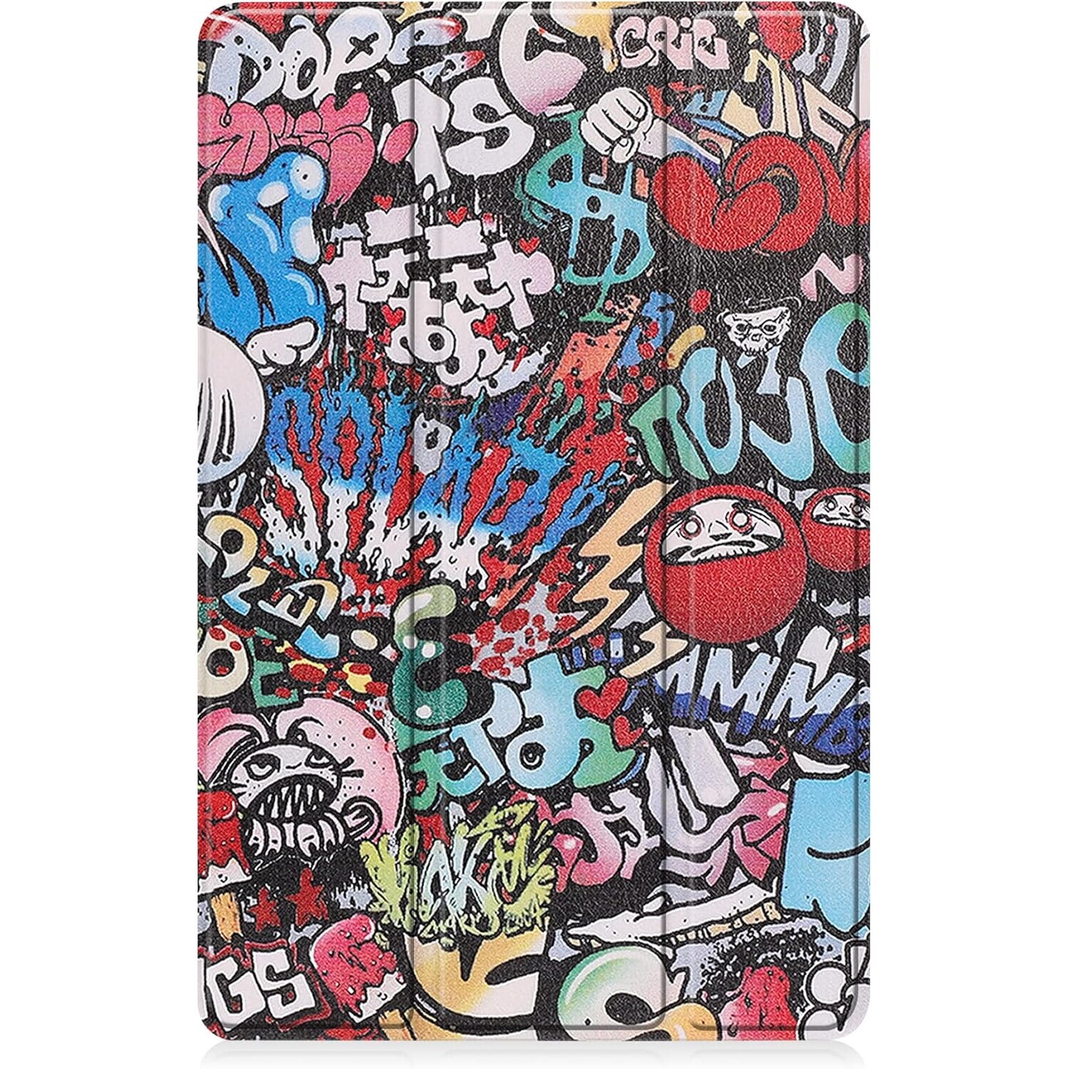 Husa Sigloo pentru tableta Lenovo Tab P11 Gen2(TB-350), 11.5 inch, Graffity, Trifold, Smart Cover, Ultraslim