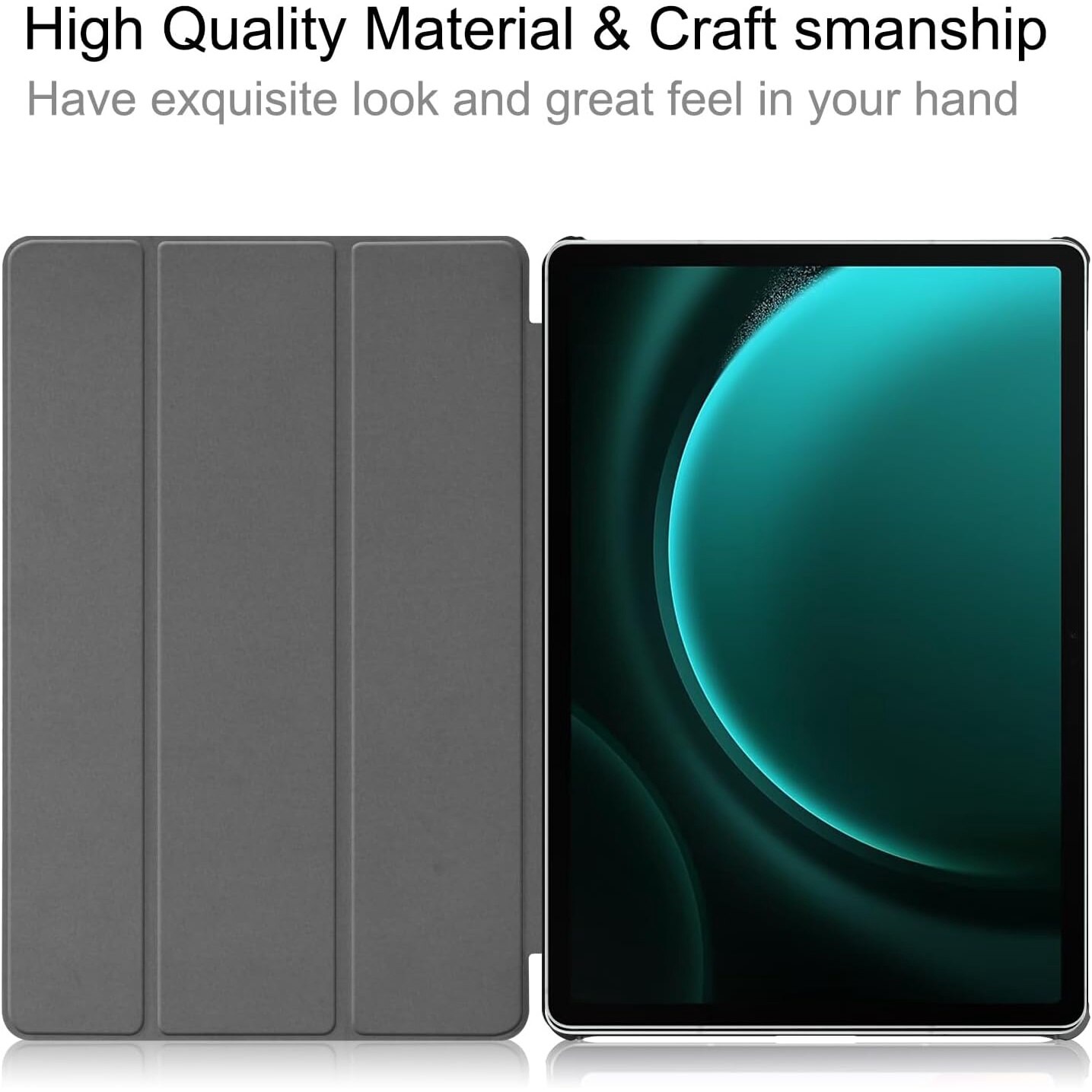 Husa Sigloo pentru tableta Lenovo Tab P11 Gen2(TB-350), 11.5 inch, Good Night, Trifold, Smart Cover, Ultraslim