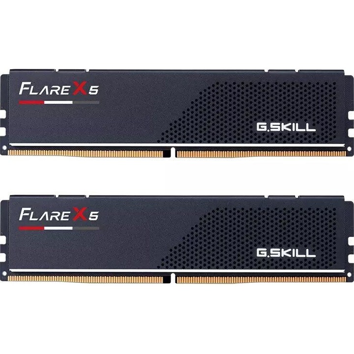 G.Skill 32GB DDR5 6400MHz RAM memória készlet (2x16GB), CL32, fekete