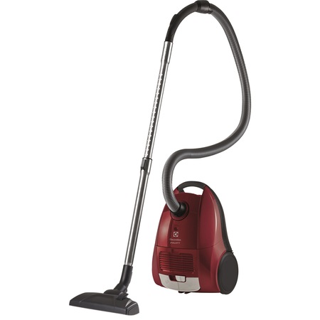 Aspirator cu sac Electrolux EEQ20, S-bag Clasic 3 l, Tub telescopic, 1400 W, Filtru Alergie, Rosu