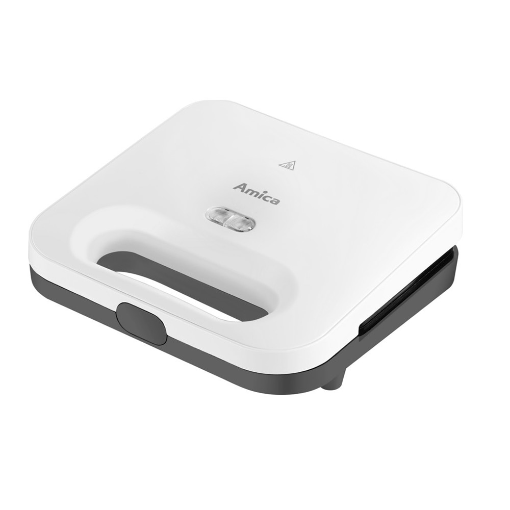 Sandwich maker Amica SMK 2011, 240 W, Alb/Gri eMAG.ro