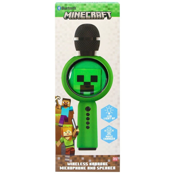 Otl New Minecraft Creeper Karaoke mikrofon és hangszóró PC