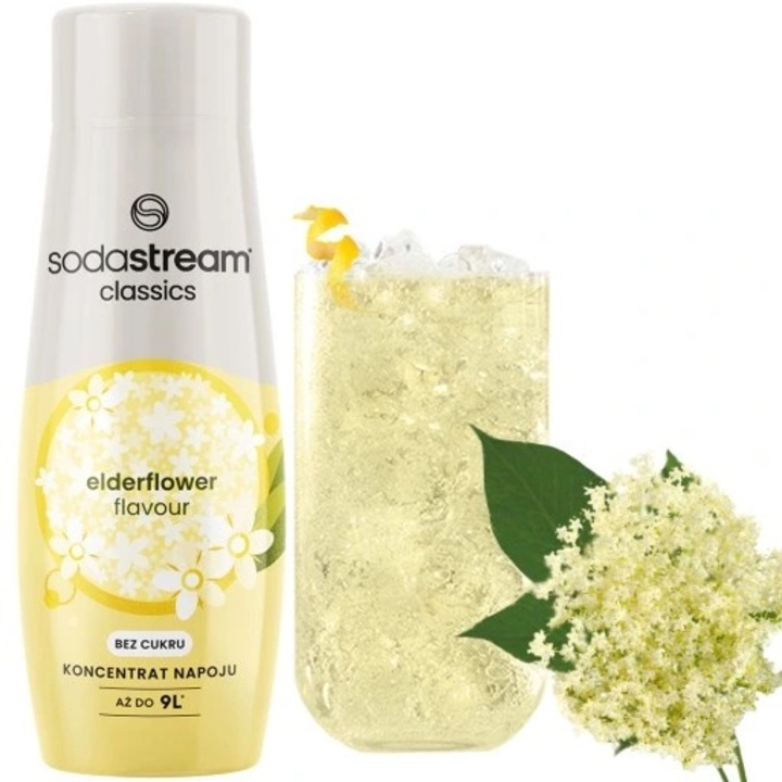 Szirup SodaStream Bodzavirág Zero 440ml, 1db