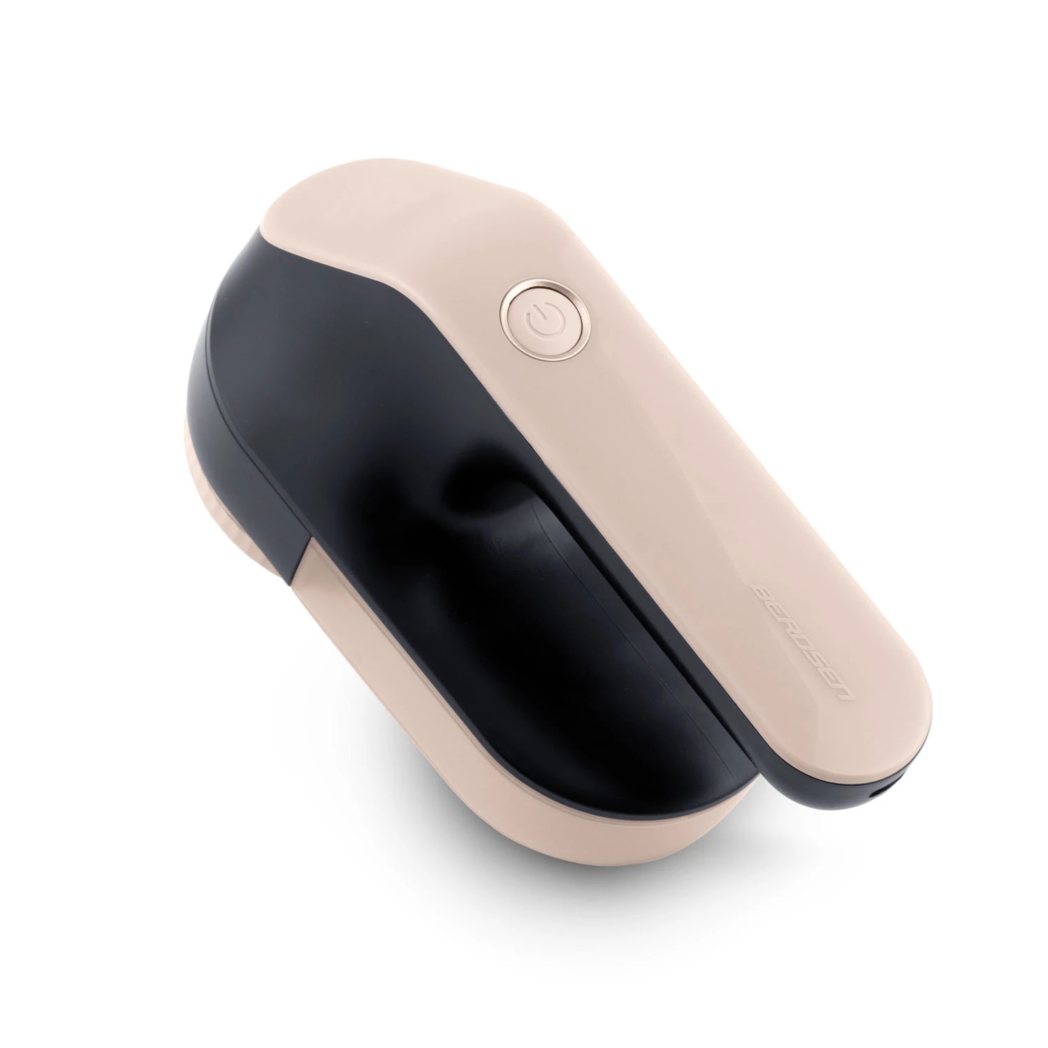 Aparat de curatat scame electric, lame din otel inoxidabil, ecran LCD, 3 niveluri de intensitate a puterii, recipient mare de 120 ml, baterie 2000 mAh, negru si roz