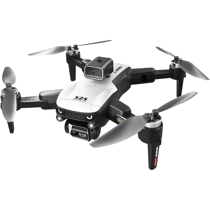 Дрон LS S2S, 4k HD Камера, 360 ​​​​градусово въртене, 2 батерии, Време за полет 20 минути, Контролно разстояние 3000 метра