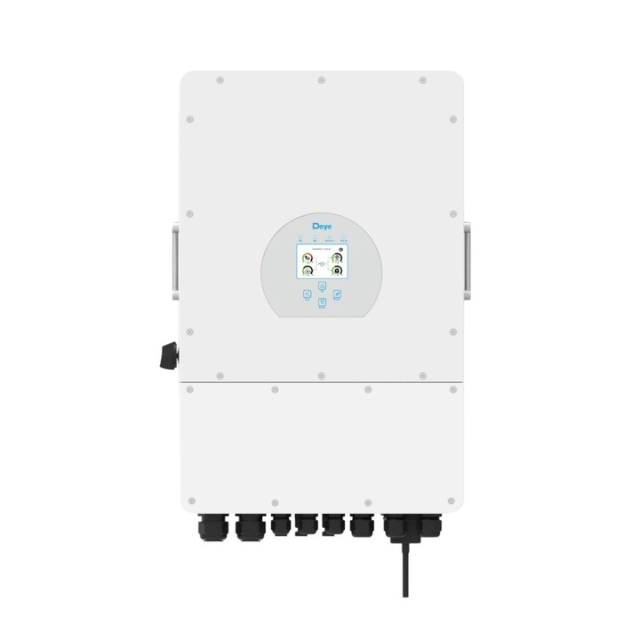 Invertor trifazat 12 kW Deye Hibrid, compatibil cu acumulatori Low Voltage, SUN-12K-SG04LP3-EU LV