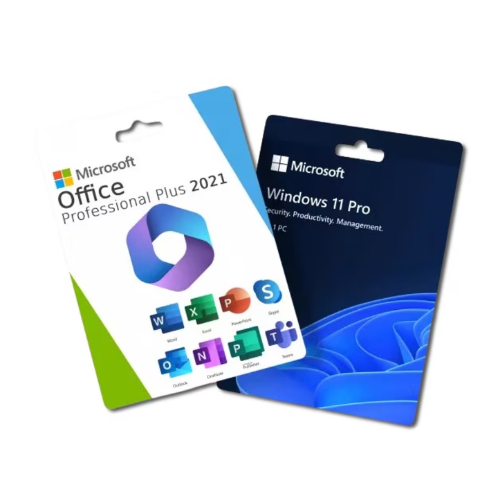 Microsoft Windows 11 Pro és Microsoft Office 2021 Pro Plus USB-licenc promóciós csomag