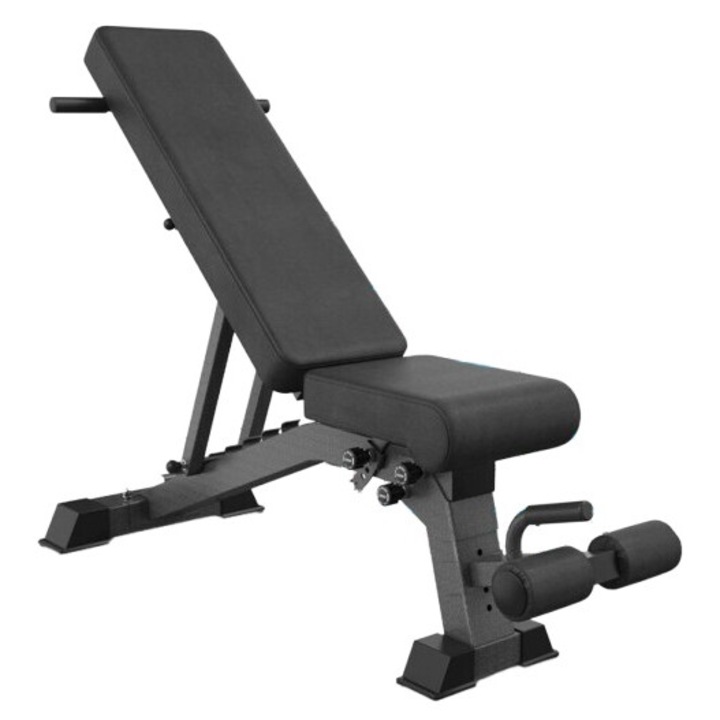 Регулируема пейка, Zoco Body Fit, мултифункционална, 9 позиции, черна