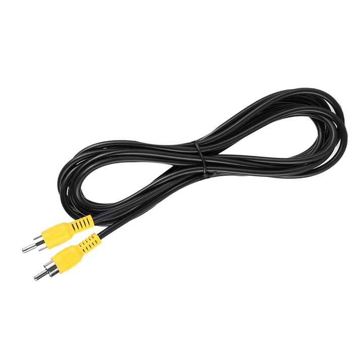 Adaptor convertor AV masculin la masculin Cablu coaxial Linie de cap audio video (1,5 m)