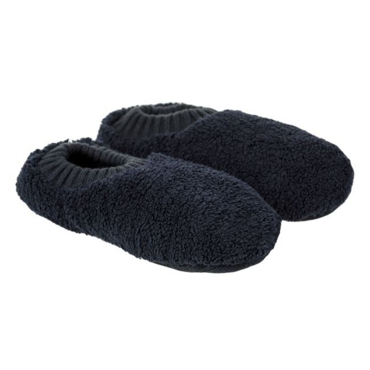 Botosi de casa Antbro® pentru barbati, de culoare albastru marin cu talpa antiderapanta, 44-46