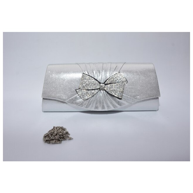 Poseta plic ,D&J Exclusive, argintiu