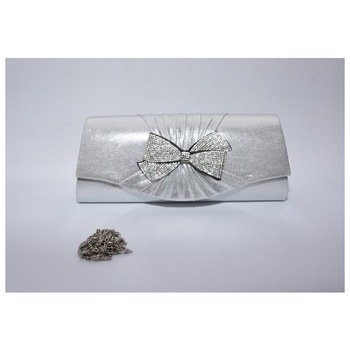 Poseta plic ,D&J Exclusive, argintiu Poseta plic ,D&J Exclusive, argintiu