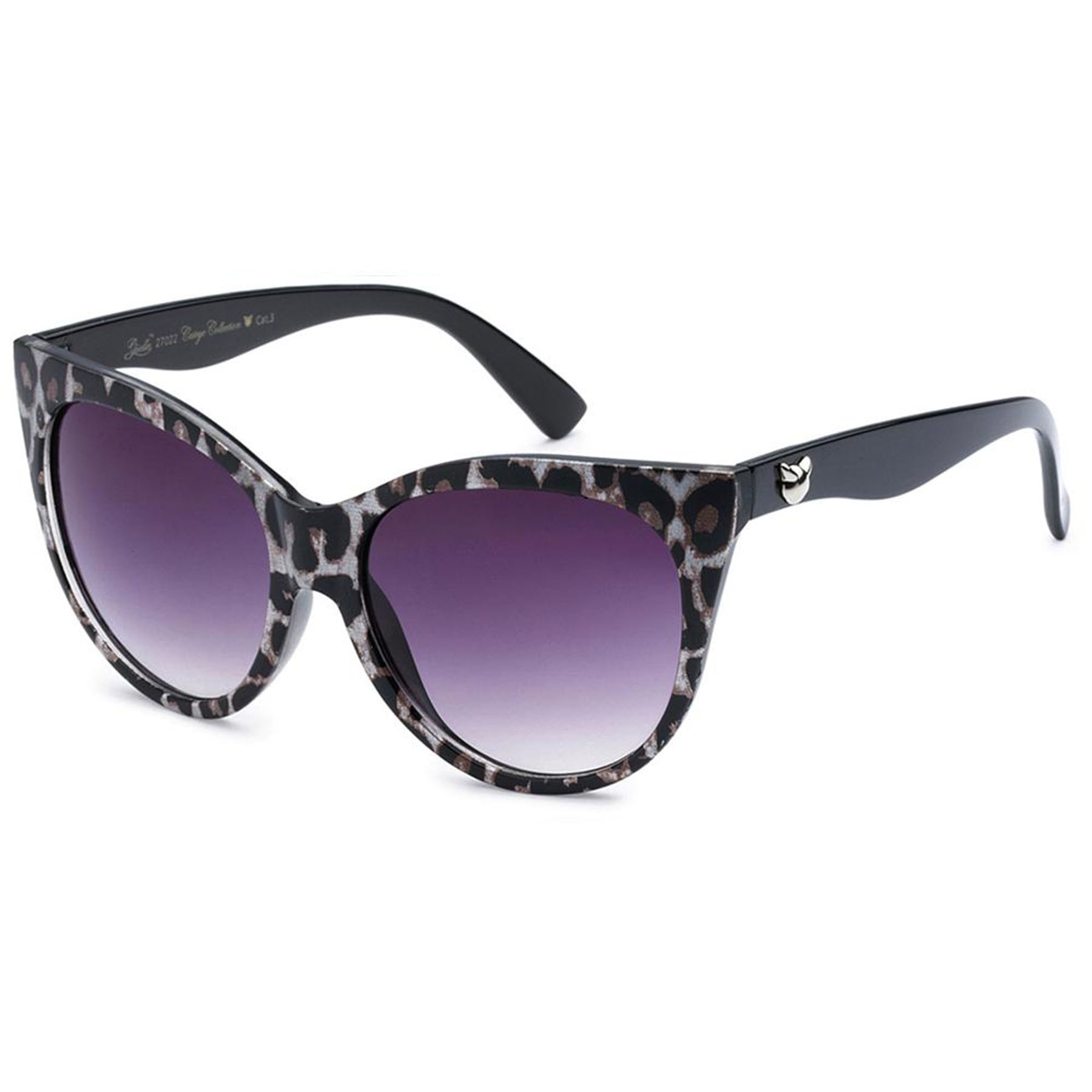 Ochelari de soare Negru/Gri de Dama, Lentile Fumuriu, Giselle