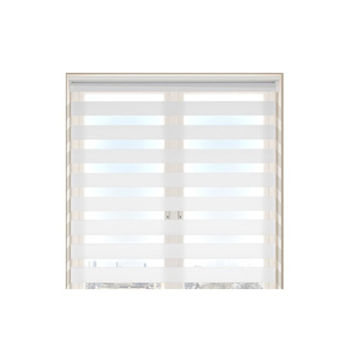 Jaluzea tip Rulou Day&Night , material Zebra 62, culoare Cream 600 mm x 1300 mm