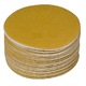 Set 100 buc disc abraziv DEERFOS CA331 GOLD 150 mm 6 gauri granulatie 240, prindere arici (cu scai, velcro)
