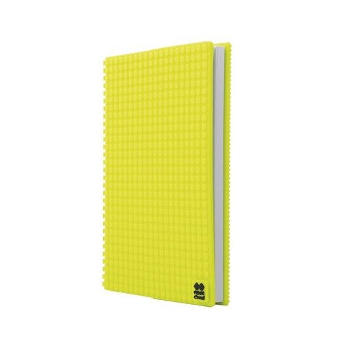 Agenda A5 Pixie coperta galben neon