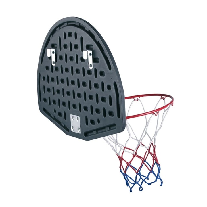 Garlando TOORX Портланд Баскетболен кош Панел 71x45 см Фиксиране на стена, Табло