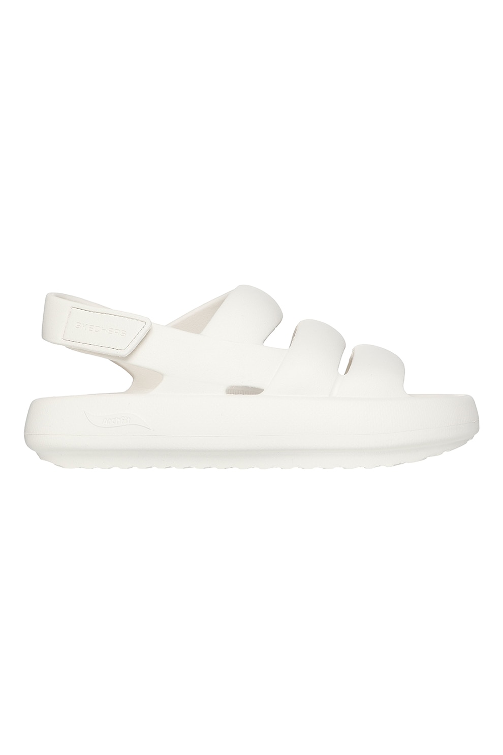Skechers, Sandale Arch Fit Horizon, Alb murdar, 37