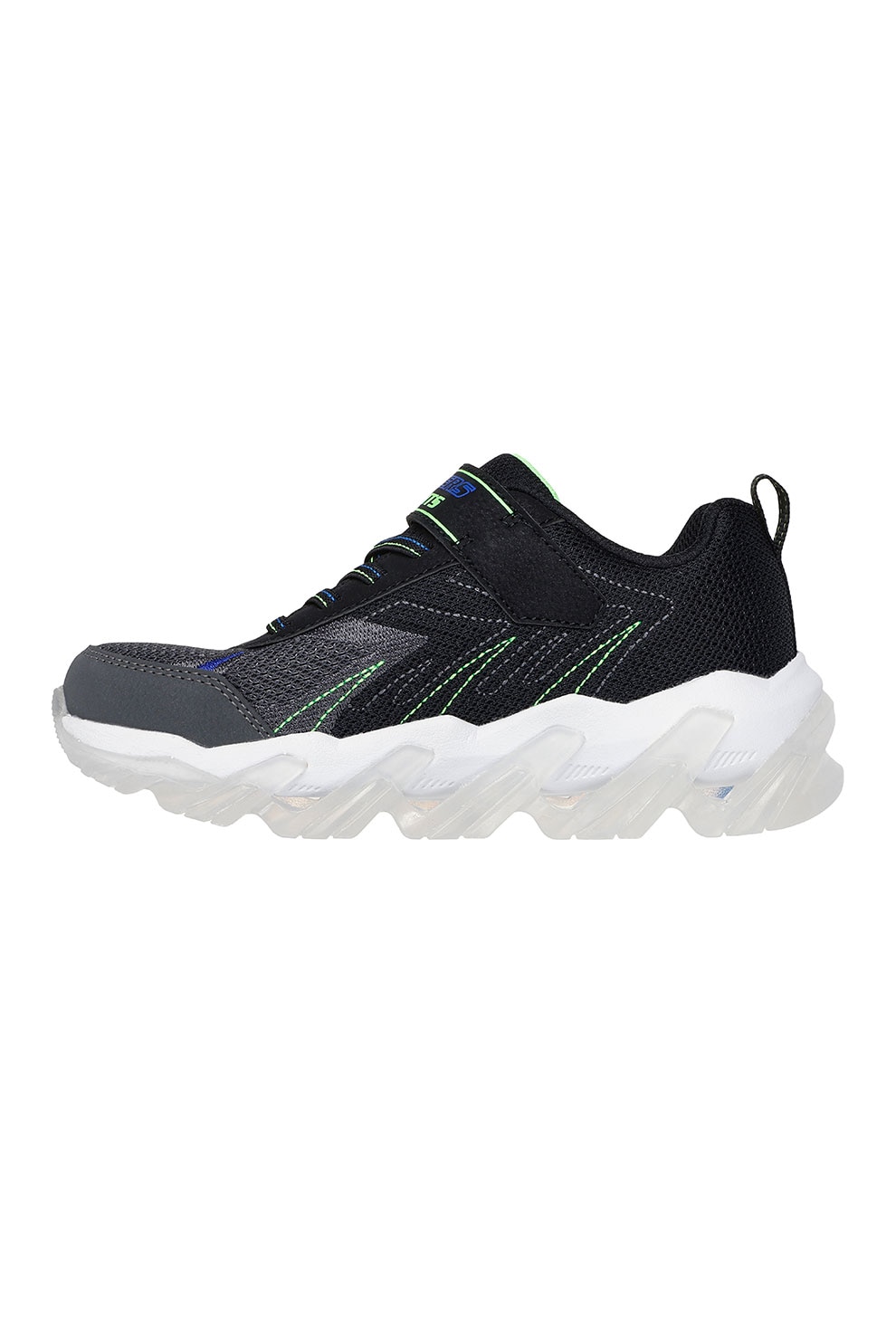 Skechers, Pantofi sport cu aspect contrastant S-Lights: Mega-Surge 2.0, Negru, 28.5 EU